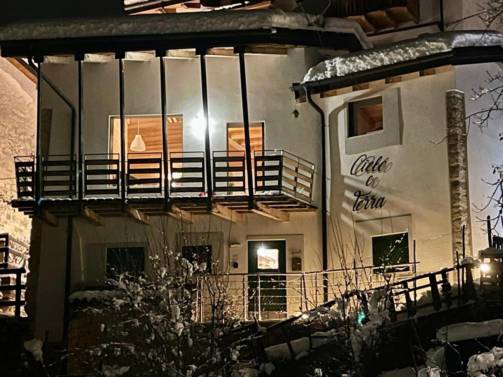 Cielo E Terra Chalet Zencheri Con Vista Panoramica Piazza  Esterno foto