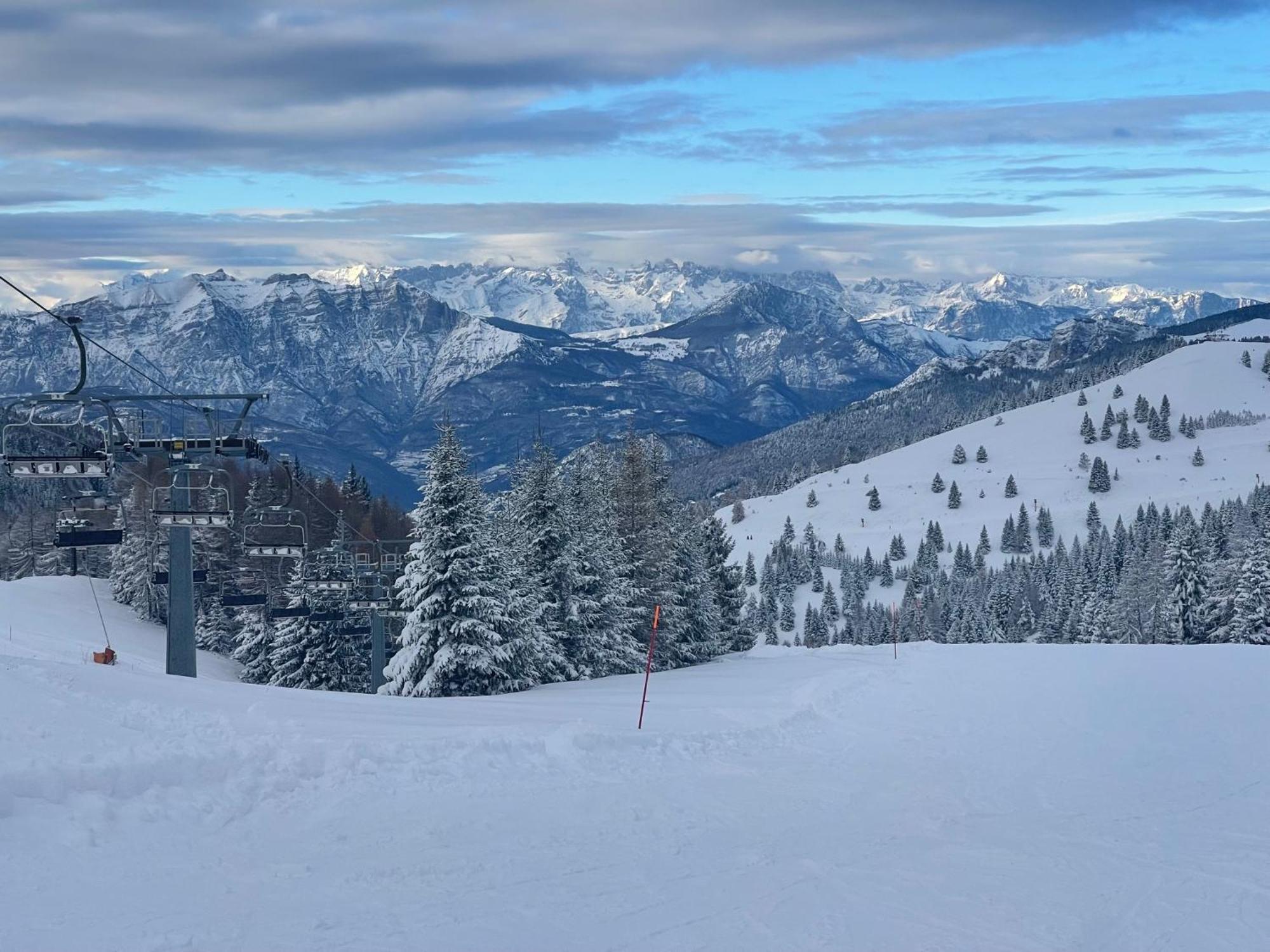 Cielo E Terra Chalet Zencheri Con Vista Panoramica Piazza  Esterno foto